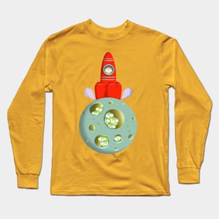 Alien moon Long Sleeve T-Shirt